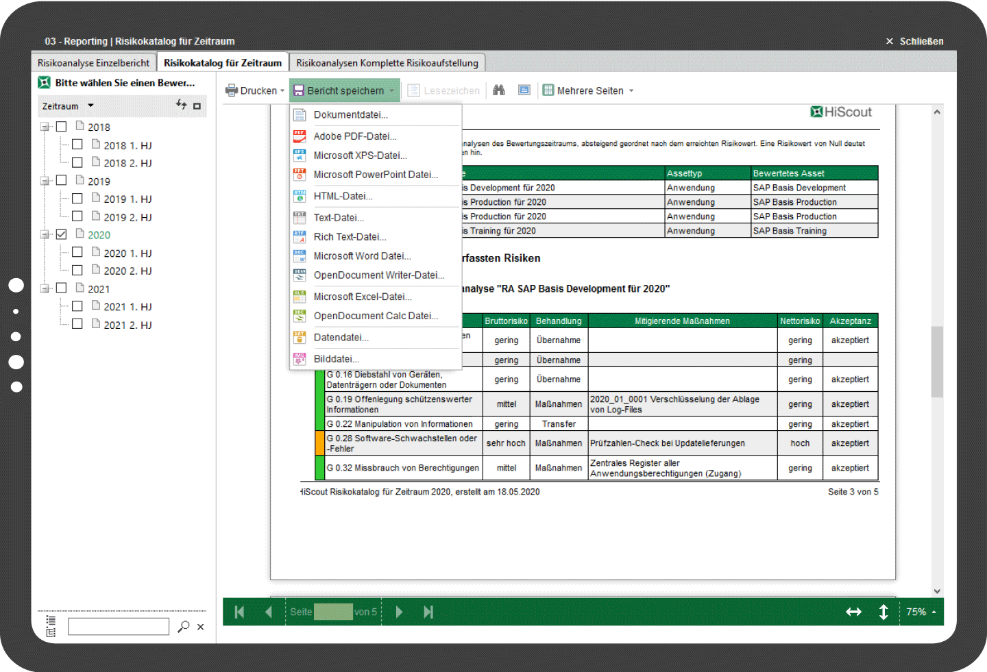 ISMSTool für Informationssicherheitsmanagement nach ISO 27001/2