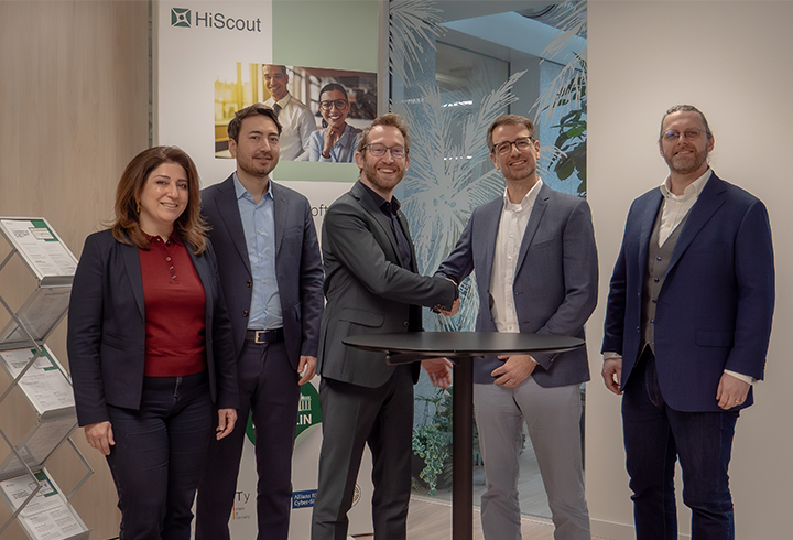 Partnerschaft infodas und HiScout Gruppenbild